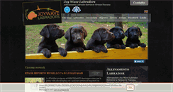 Desktop Screenshot of joywavelabrador.it